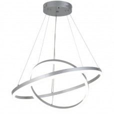 Φωτιστικό Κρεμαστό Φ40/60cm Στρογγυλό LED 50W 230V 00lm CCT Dimmable 6095-B-SL